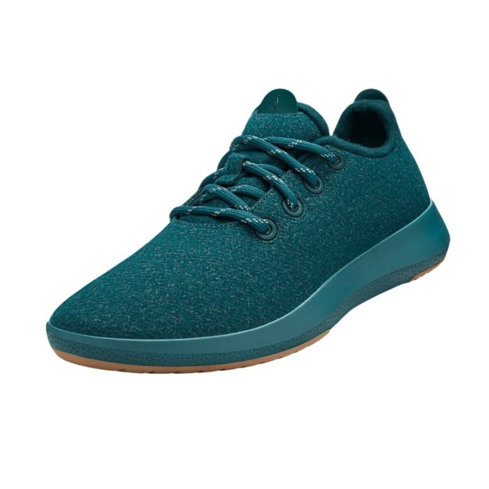 🆕ALLBIRDS Women's Wool Runner Mizzle Sneaker Shoe 9 Teal - Picture 2 of 11